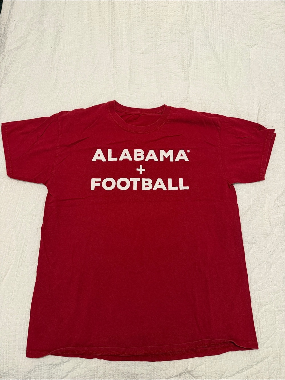 Alabama vintage Football Red Graphic Tee - bundle and save!